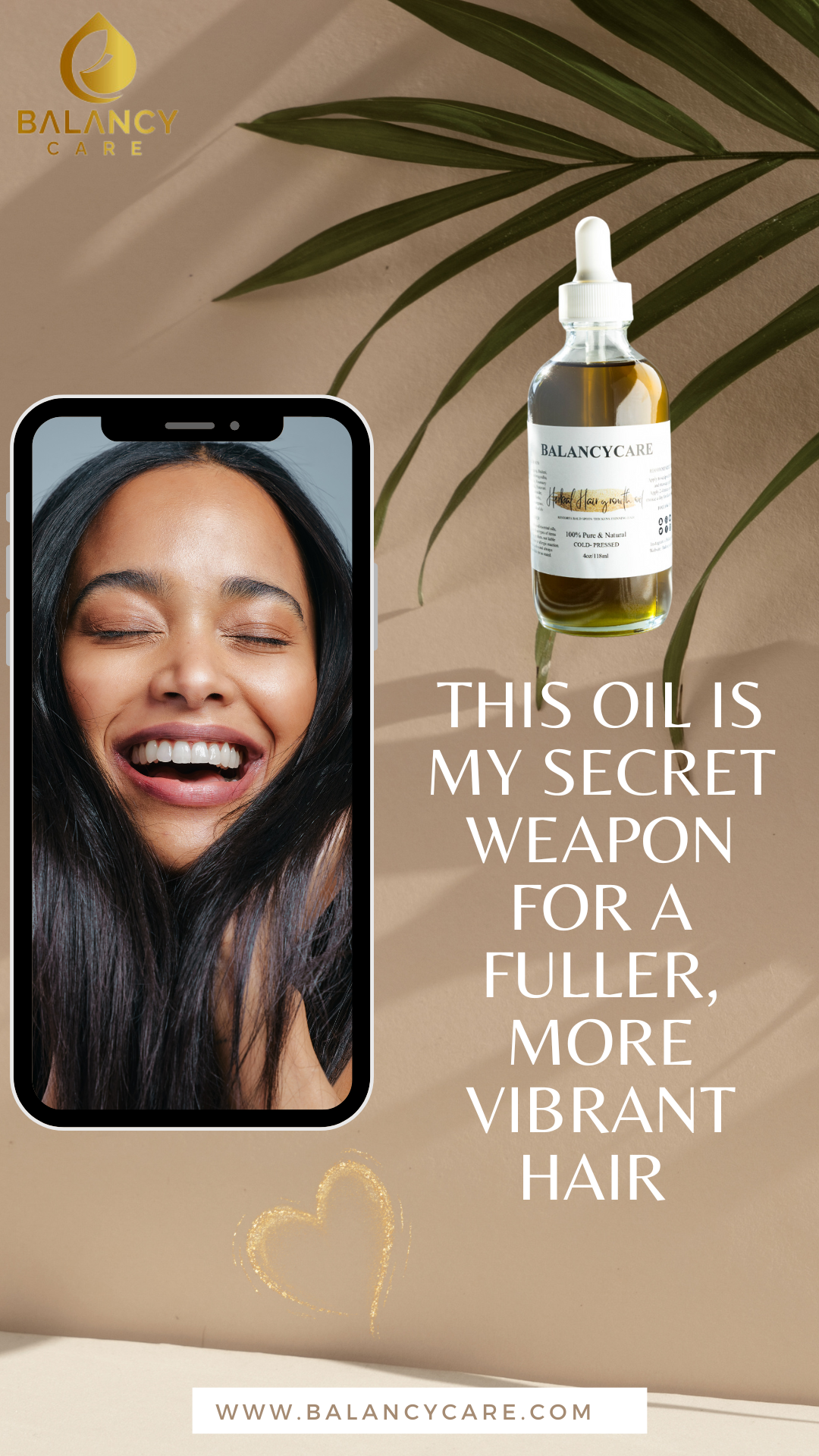 Herbal Hair growth oil Restores Bald spots /Thickens Thinning Hair 100% Pure & Natural 4oz/118 ml
